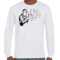 T-Shirt Hammer Manches Longues de Marque Gildan Vignette