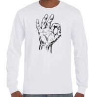 T-Shirt Hammer Manches Longues de Marque Gildan Vignette