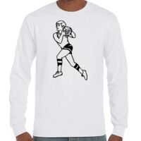 T-Shirt Hammer Manches Longues de Marque Gildan Vignette