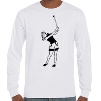 T-Shirt Hammer Manches Longues de Marque Gildan Vignette