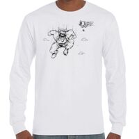 T-Shirt Hammer Manches Longues de Marque Gildan Vignette