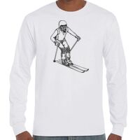 T-Shirt Hammer Manches Longues de Marque Gildan Vignette