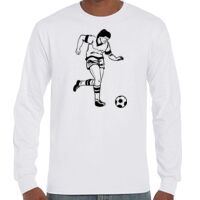 T-Shirt Hammer Manches Longues de Marque Gildan Vignette