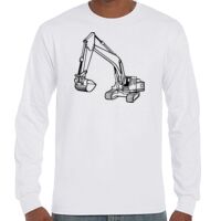 T-Shirt Hammer Manches Longues de Marque Gildan Vignette