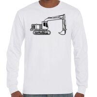 T-Shirt Hammer Manches Longues de Marque Gildan Vignette