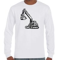 T-Shirt Hammer Manches Longues de Marque Gildan Vignette