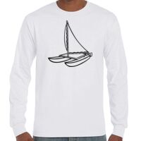 T-Shirt Hammer Manches Longues de Marque Gildan Vignette