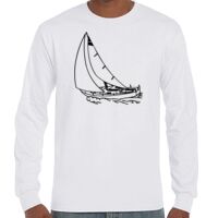 T-Shirt Hammer Manches Longues de Marque Gildan Vignette