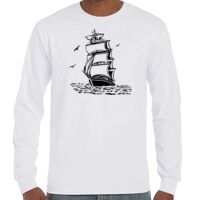 T-Shirt Hammer Manches Longues de Marque Gildan Vignette