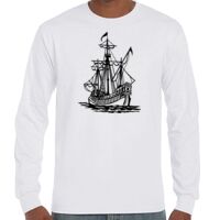 T-Shirt Hammer Manches Longues de Marque Gildan Vignette