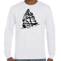 T-Shirt Hammer Manches Longues de Marque Gildan Vignette