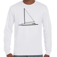 T-Shirt Hammer Manches Longues de Marque Gildan Vignette