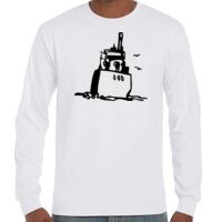 T-Shirt Hammer Manches Longues de Marque Gildan Vignette