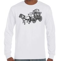 T-Shirt Hammer Manches Longues de Marque Gildan Vignette