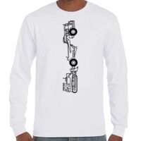 T-Shirt Hammer Manches Longues de Marque Gildan Vignette