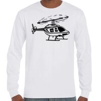 T-Shirt Hammer Manches Longues de Marque Gildan Vignette