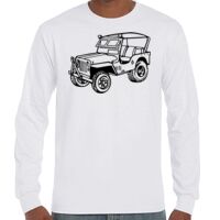 T-Shirt Hammer Manches Longues de Marque Gildan Vignette