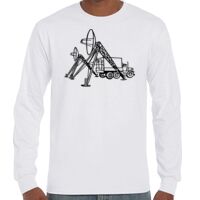 T-Shirt Hammer Manches Longues de Marque Gildan Vignette