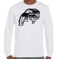 T-Shirt Hammer Manches Longues de Marque Gildan Vignette