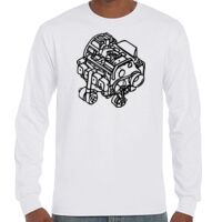 T-Shirt Hammer Manches Longues de Marque Gildan Vignette