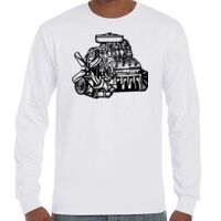 T-Shirt Hammer Manches Longues de Marque Gildan Vignette