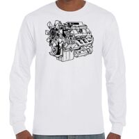 T-Shirt Hammer Manches Longues de Marque Gildan Vignette