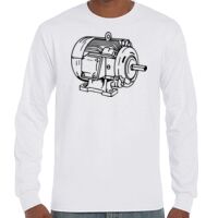 T-Shirt Hammer Manches Longues de Marque Gildan Vignette