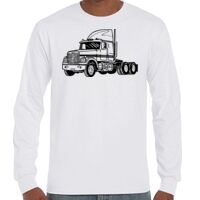 T-Shirt Hammer Manches Longues de Marque Gildan Vignette