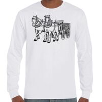 T-Shirt Hammer Manches Longues de Marque Gildan Vignette