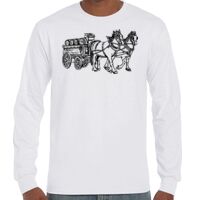 T-Shirt Hammer Manches Longues de Marque Gildan Vignette