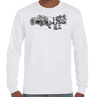 T-Shirt Hammer Manches Longues de Marque Gildan Vignette