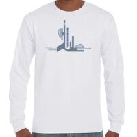 T-Shirt Hammer Manches Longues de Marque Gildan Vignette