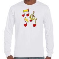 T-Shirt Hammer Manches Longues de Marque Gildan Vignette