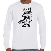 T-Shirt Hammer Manches Longues de Marque Gildan Vignette