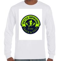 T-Shirt Hammer Manches Longues de Marque Gildan Vignette