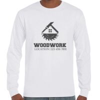 T-Shirt Hammer Manches Longues de Marque Gildan Vignette