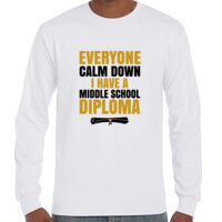 T-Shirt Hammer Manches Longues de Marque Gildan Vignette