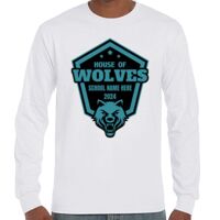 T-Shirt Hammer Manches Longues de Marque Gildan Vignette