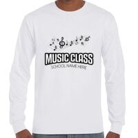 T-Shirt Hammer Manches Longues de Marque Gildan Vignette