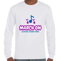 T-Shirt Hammer Manches Longues de Marque Gildan Vignette