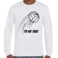 T-Shirt Hammer Manches Longues de Marque Gildan Vignette