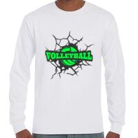 T-Shirt Hammer Manches Longues de Marque Gildan Vignette