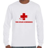 T-Shirt Hammer Manches Longues de Marque Gildan Vignette