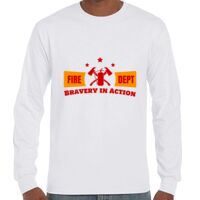 T-Shirt Hammer Manches Longues de Marque Gildan Vignette