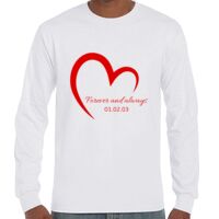 T-Shirt Hammer Manches Longues de Marque Gildan Vignette