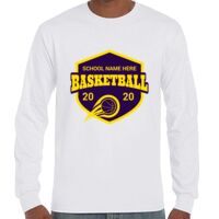 T-Shirt Hammer Manches Longues de Marque Gildan Vignette