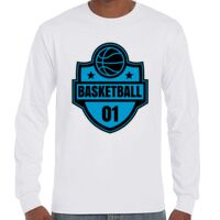 T-Shirt Hammer Manches Longues de Marque Gildan Vignette