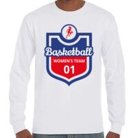 T-Shirt Hammer Manches Longues de Marque Gildan Vignette