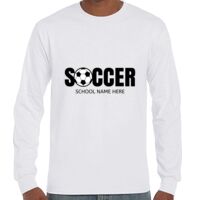 T-Shirt Hammer Manches Longues de Marque Gildan Vignette