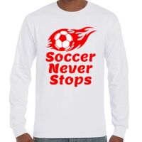 T-Shirt Hammer Manches Longues de Marque Gildan Vignette